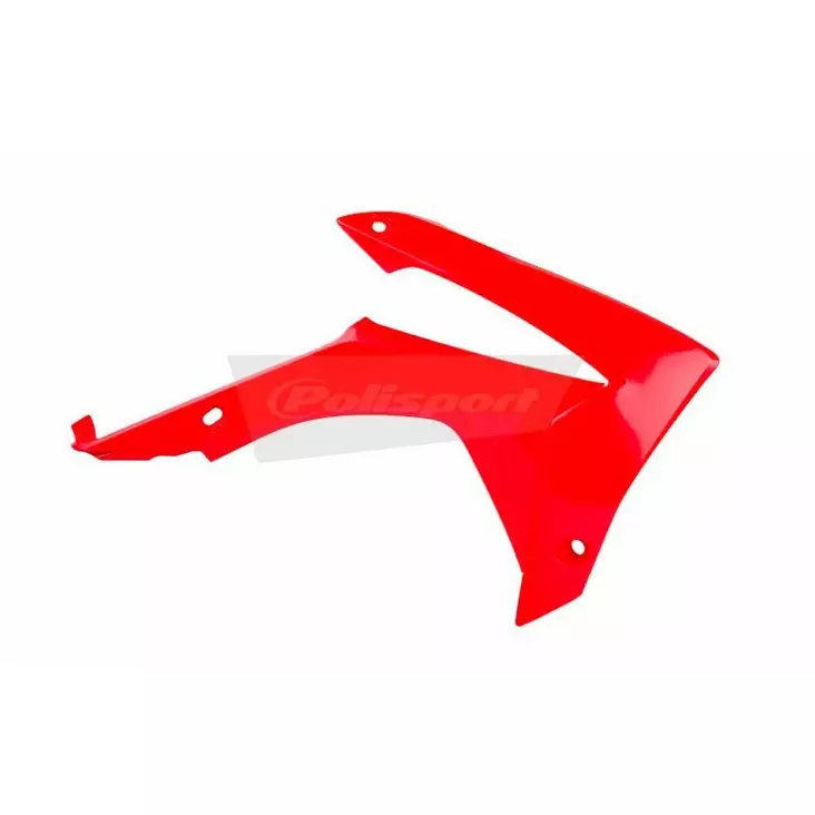 Polisport radiator scoops CRF250R(14-17)/450R(13-16) red cr04 (6) - Moottoripyörän jäähdyttimen suojat - D345026 - 1