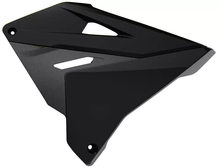 Polisport radiator scoops restyling RM125/250(01-08) restyl (19) Black (5) - Moottoripyörän jäähdyttimen suojat - D345676 - 1