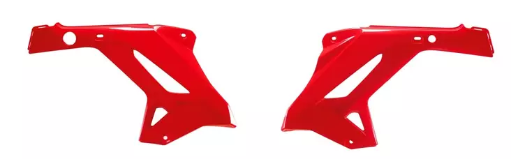 Polisport Restyling radiator scoop CR125/250(02-07) CRF(22)Style Red (22) - Moottoripyörän ilmanohjaimet - D456016 - 1