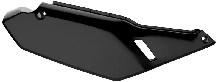 Polisport side panels KLR650 (08-18) right Black (5) - Moottoripyörän sivupaneelit - D345606 - 1