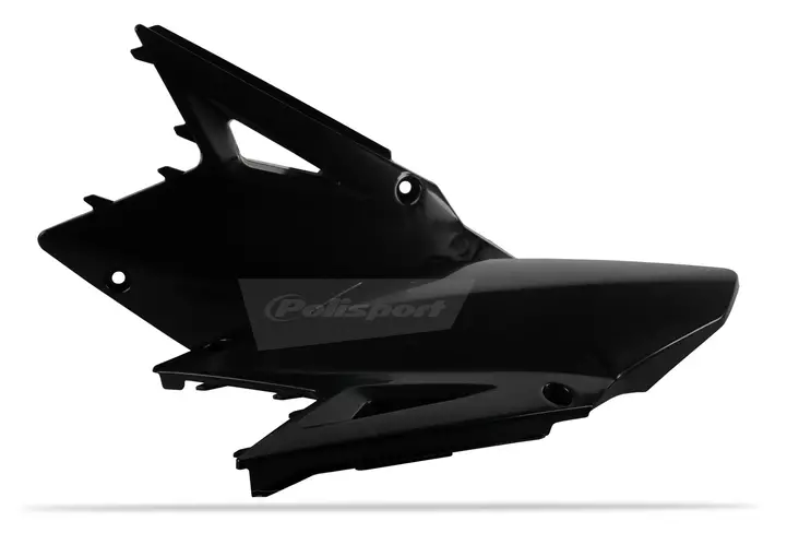 Polisport Side Panels RMZ450(08-17) black (5) - Moottoripyörän sivupaneelit - D345706 - 1