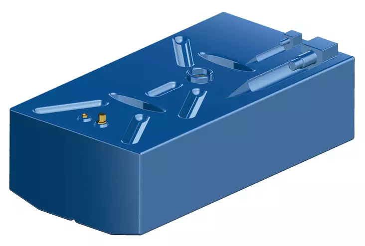 Polttoainesäiliö 1200x640x370 239 l (bensiini) - Polttoainesäiliöt - D147626 - 1