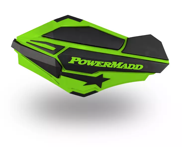 Powermadd Käsisuojat Sentinel Kawasaki Vihreä/musta - Moottorikelkan käsisuojat - D202236 - 1