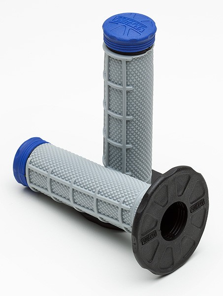 Protaper Tupet Tri-Density ½ Waffle Sininen/Harmaa - Moottoripyörän kahvakumit - D148626 - 1