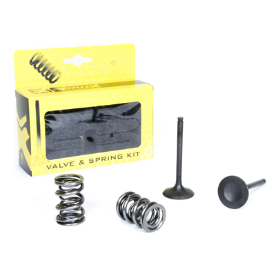 ProX Steel Exhaust Valve/Spring Kit KX450F '09-18 - Moottoripyörän kannen venttiilit - D137956 - 1