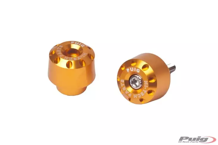 Puig Bar End Aluminum Corto Kawasaki Z650 C/Gold - Moottoripyörän ohjaustangot päät - D302406 - 1