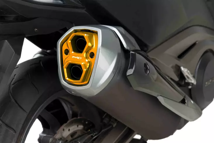Puig End Tube For Exhaust Escape Kymco Ak550 17' C/Gold - Moottoripyörän äänenvaimentimen varaosat - D302716 - 1