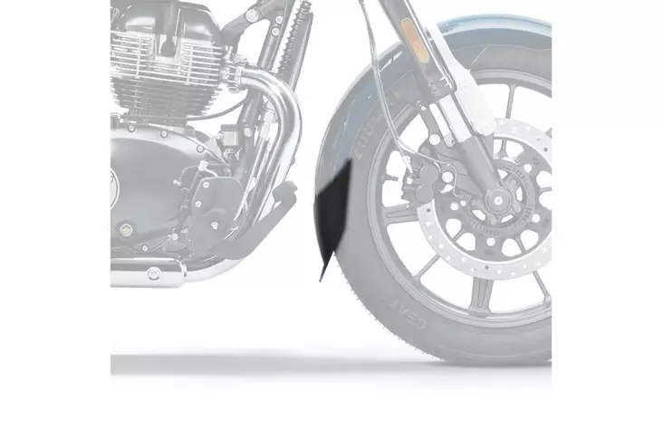 Puig Front Fender Extenson Royal Enfield Super Meteor - Moottoripyörän sisäloka- ja ketjusuojat - D501856 - 1