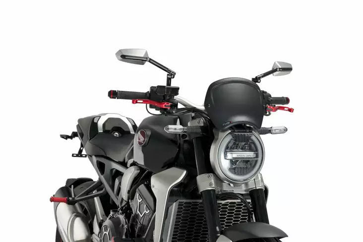 Puig Front Plate Honda Cb1000R Neo Sports Cafe 18' - Moottoripyörän katteet & tuulenohjaimet - D337256 - 1
