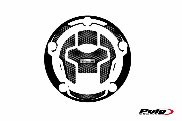 Puig Fuel Cap Cover Mod.Naked Suzuki C/Grey - Moottoripyörän tarrasarjat - D302536 - 1