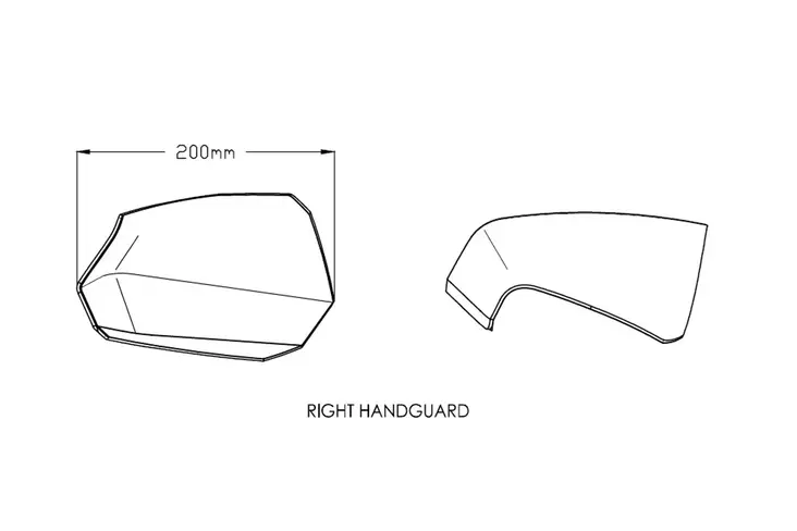 Puig Hand Guards Universal Maxiscooter C/Clear - Moottoripyörän käsisuojat - D337286 - 1