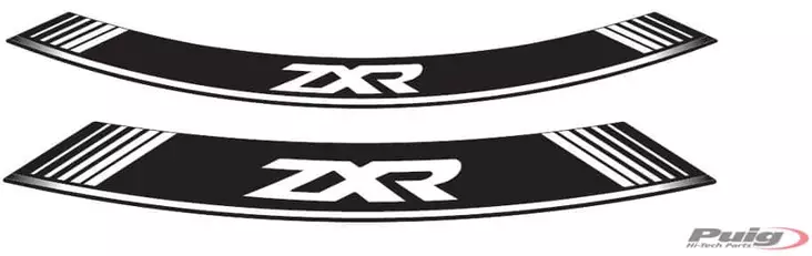 Puig Kit 8 Rim Strips Zxr C/White - Moottoripyörän vanneteipit - D302326 - 1