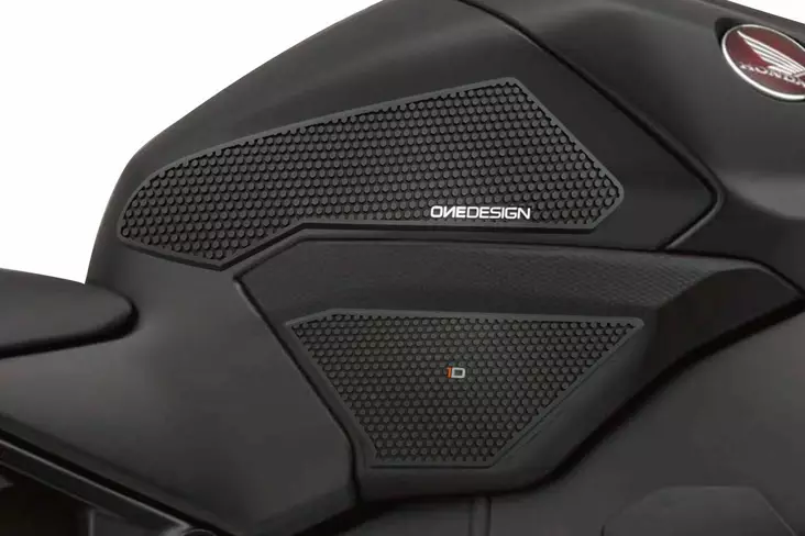 Puig Lateral Tank Pads Honda C/Black - Moottoripyörän tankinsuojat - D337456 - 1