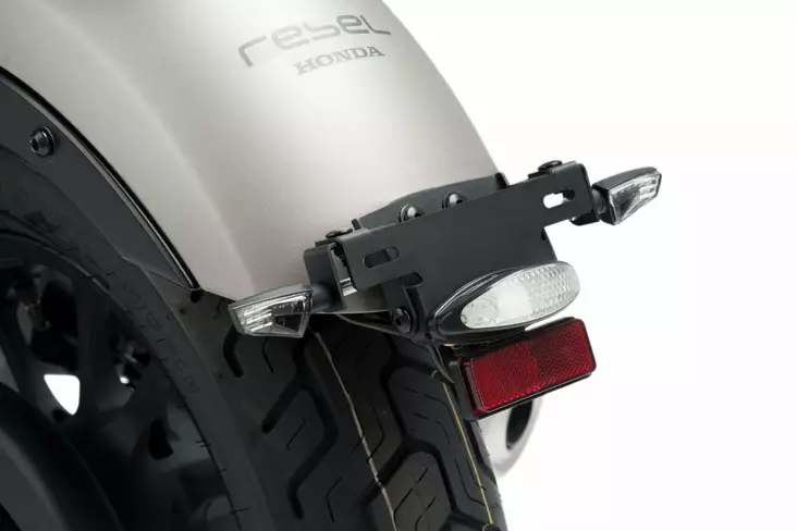 Puig License Support Cmx 500 Rebel 17-18'- C/Black - Moottoripyörän kilven kiinnikket - D302916 - 1