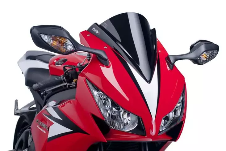 Puig Racing Screen Honda Cbr1000Rr 12-16 C/Black - Moottoripyörän tuulisuojat - D299156 - 1