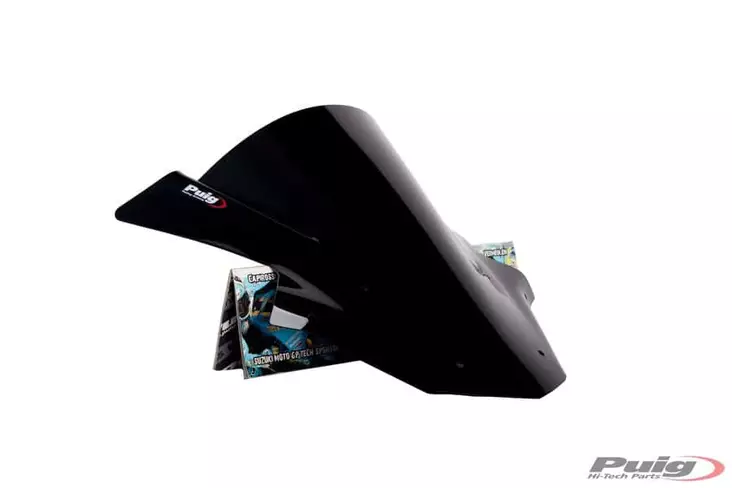 Puig Racing Screen Kawasaki Zx10R 11-15 C/Black - Moottoripyörän tuulisuojat - D148336 - 1