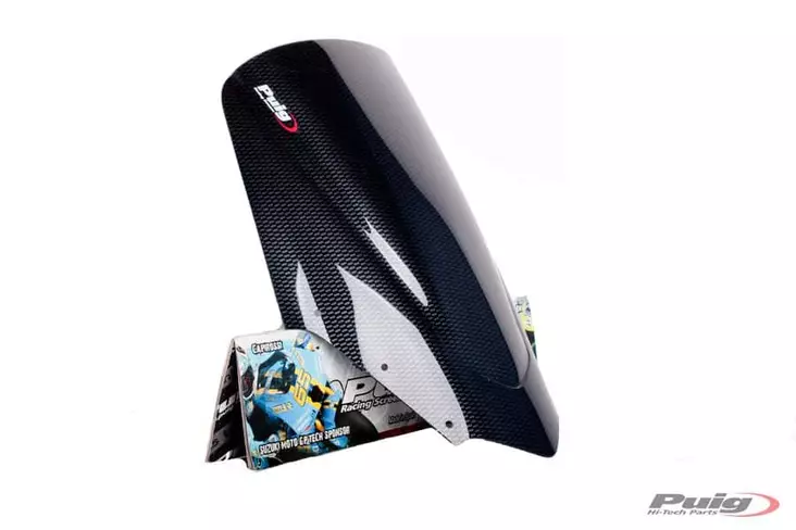 Puig Racing Screen Yamaha Fazer 06-16' C/Carbon Look - Moottoripyörän tuulisuojat - D297666 - 1