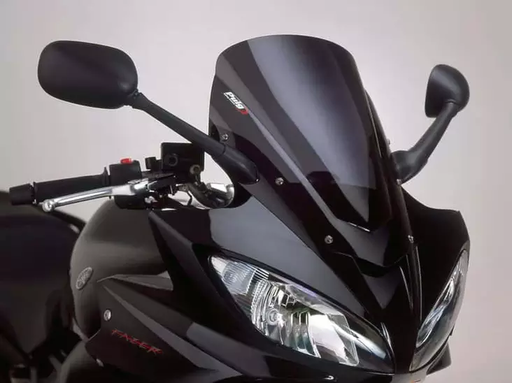 Puig Racing Screen Yamaha Fazer 06-16' C/Dark Smoke - Moottoripyörän tuulisuojat - D74016 - 1