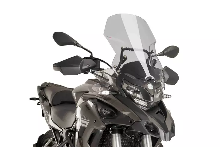 Puig Touring Screen Benelli Trk 502 16-23 C/Smoke - Moottoripyörän tuulisuojat - D302626 - 1