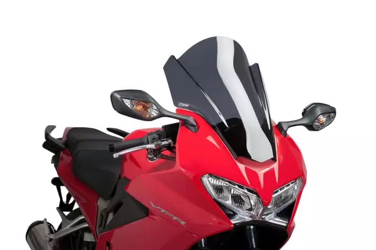 Puig Touring Screen Honda Vfr800F 14'-18' C/Dark Smoke - Moottoripyörän tuulisuojat - D300456 - 1