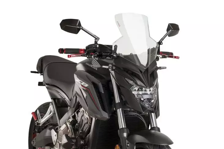Puig Winds. New Generation Honda Cb650F 17-18' C/Clear - Moottoripyörän tuulisuojat - D302926 - 1