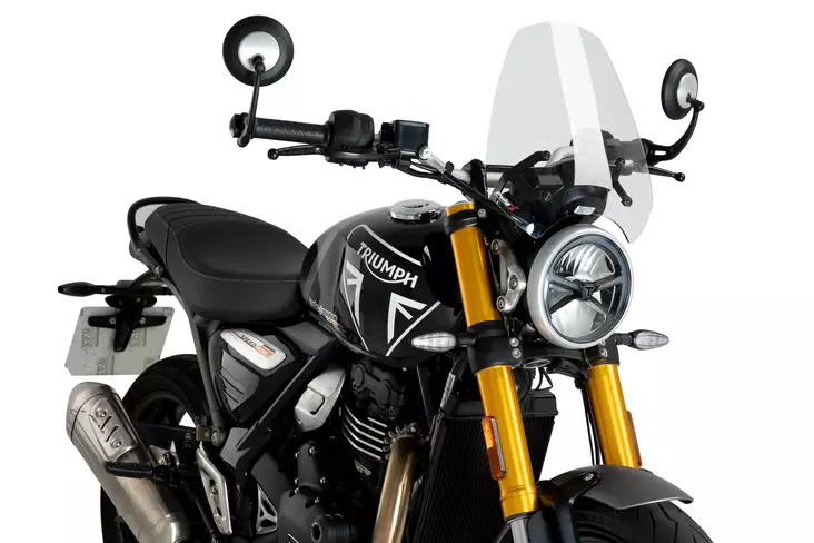 Puig Windshield New Generation Sport Triumph 400X 24' - Moottoripyörän tuulisuojat - D511076 - 1