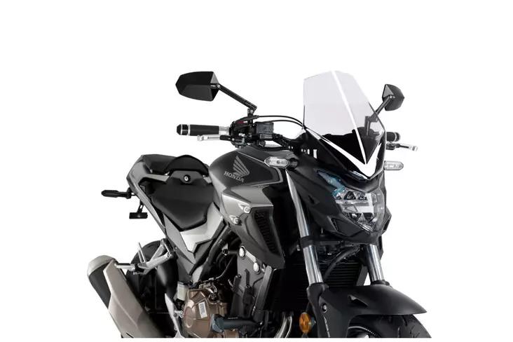 Puig Windshield New Generation Tour. Honda Cb500F C/Cle - Moottoripyörän tuulisuojat - D338236 - 1