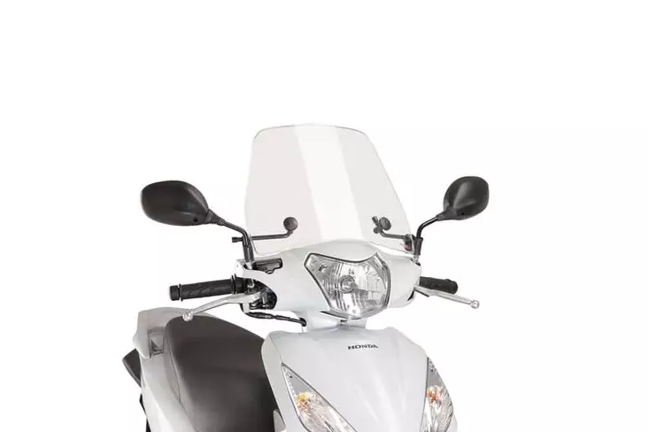 Puig Windshield Trafic Honda Vision 110 17-18' C/Clear - Moottoripyörän tuulisuojat - D302386 - 1