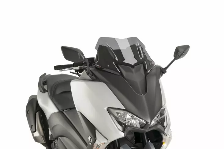 Puig Windshield V-Techline Yamaha Tmax 17-18'' C/Smoke - Moottoripyörän tuulisuojat - D302526 - 1