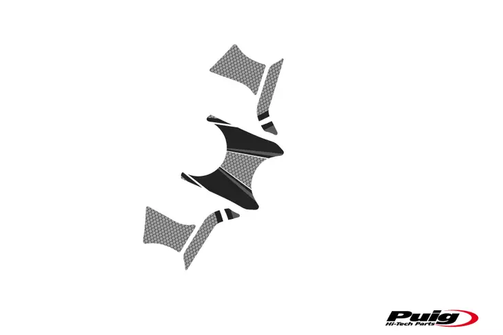 Puig Yoke Protector Bmw Gs1200R 08-12 C/Grey - Moottoripyörän kaatumatapit - D300406 - 1