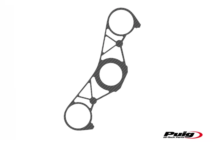 Puig Yoke Protector Carbon R1 09-11' C/Carbon - Moottoripyörän kaatumatapit - D298466 - 1