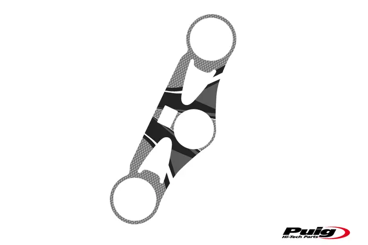 Puig Yoke Protector Honda Cbr1000Rr 08-16 C/Grey - Moottoripyörän kaatumatapit - D300346 - 1