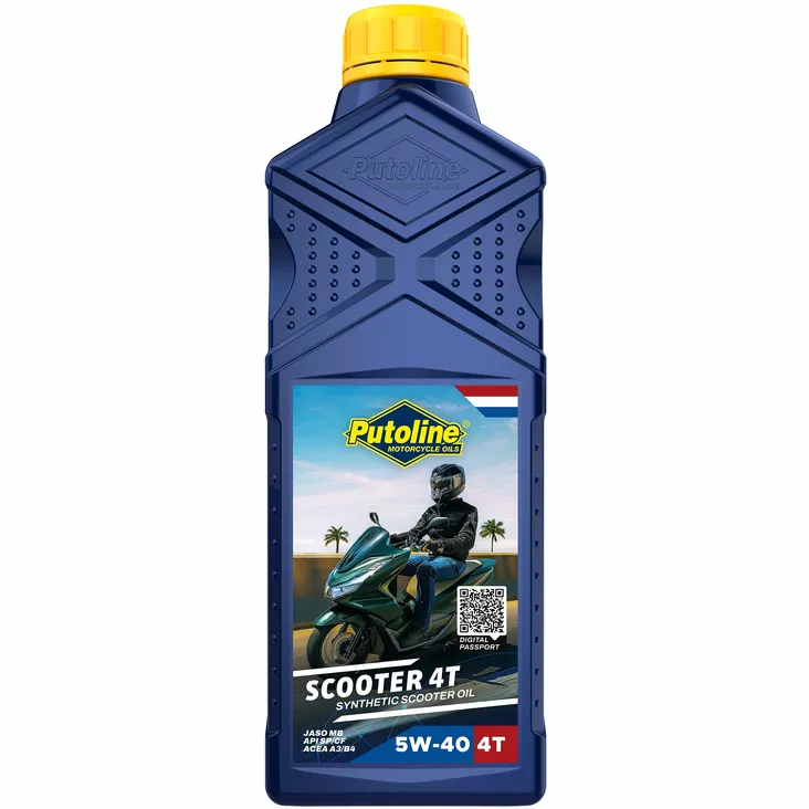 Putoline Scooter 4T 5W-40- 1L (12) - 4-tahtiöljyt - D546236 - 1
