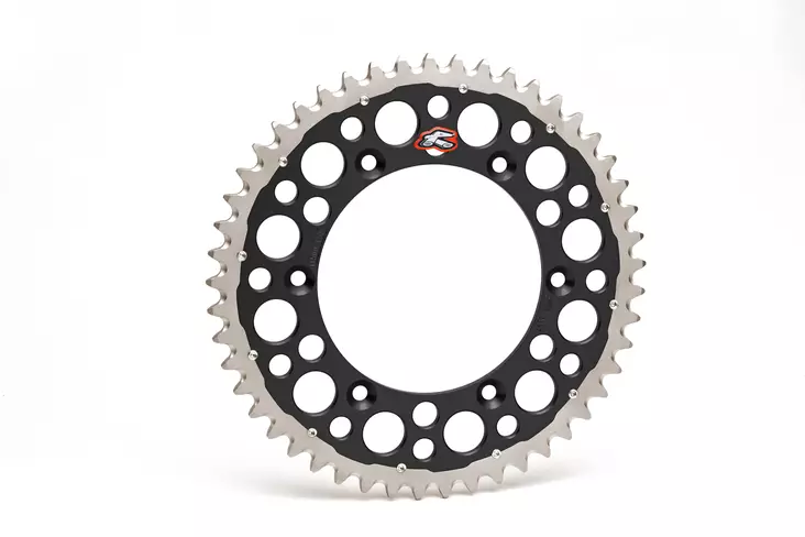 Renthal Takaratas Twinring SX+F 90-HVA 14- 50t - Musta - Moottoripyörän takarattaat - D445856 - 1