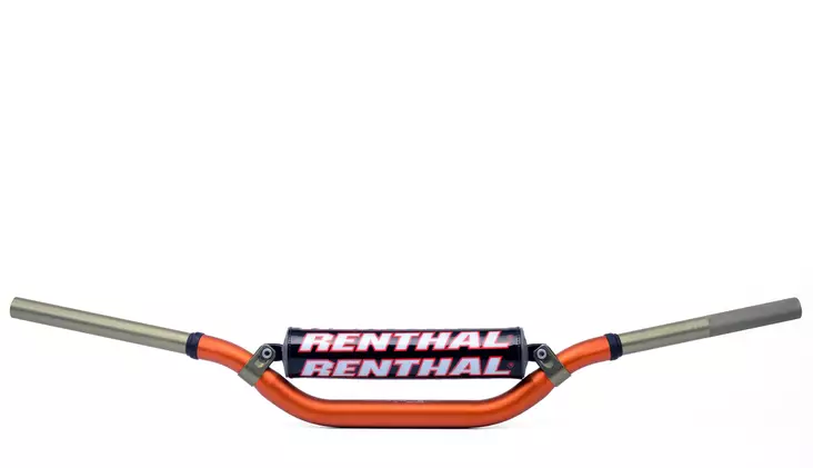 Renthal Twinwall 997 Carmichael Oranssi - Moottoripyörän ohjaustangot - D446206 - 1