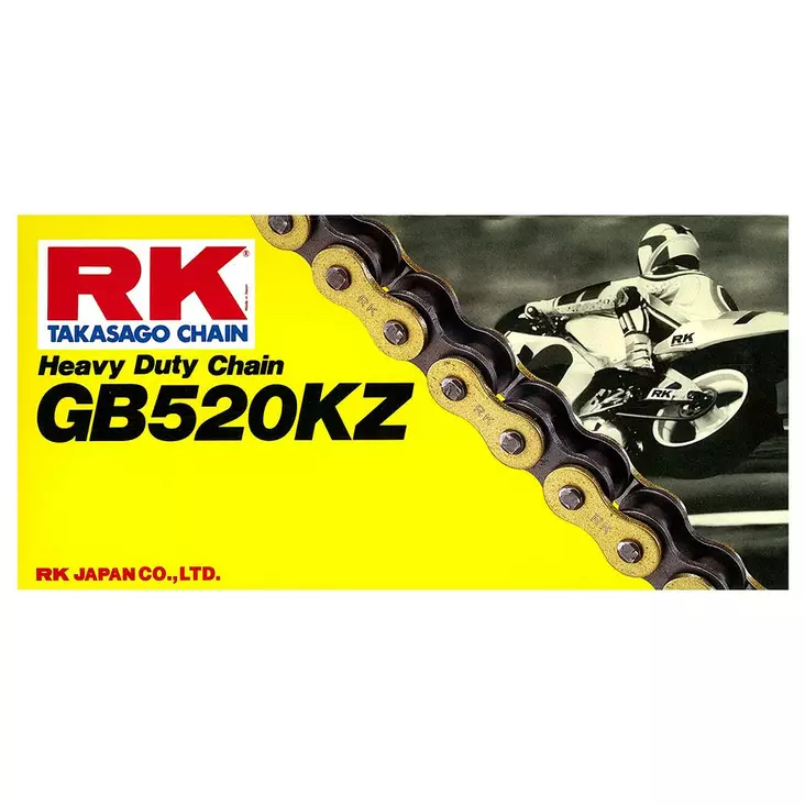 RK GB520KZ Vahvistettu ketju +CL (Jousil.) - Ketjut 520 - D168326 - 1