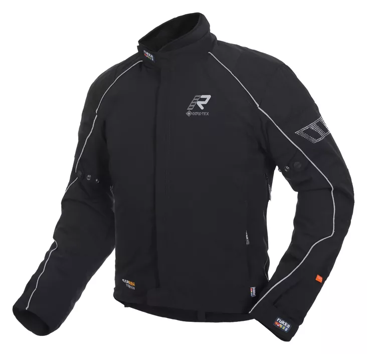 RUKKA COMFO-R Jacket Black/Silver - Kalvolliset moottoripyörätakit - D491306 - 1