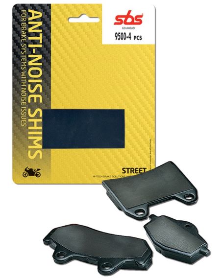 Sbs Brake pad Anti-Noise shims - Moottoripyörän jarrujen muut osat - D221076 - 1