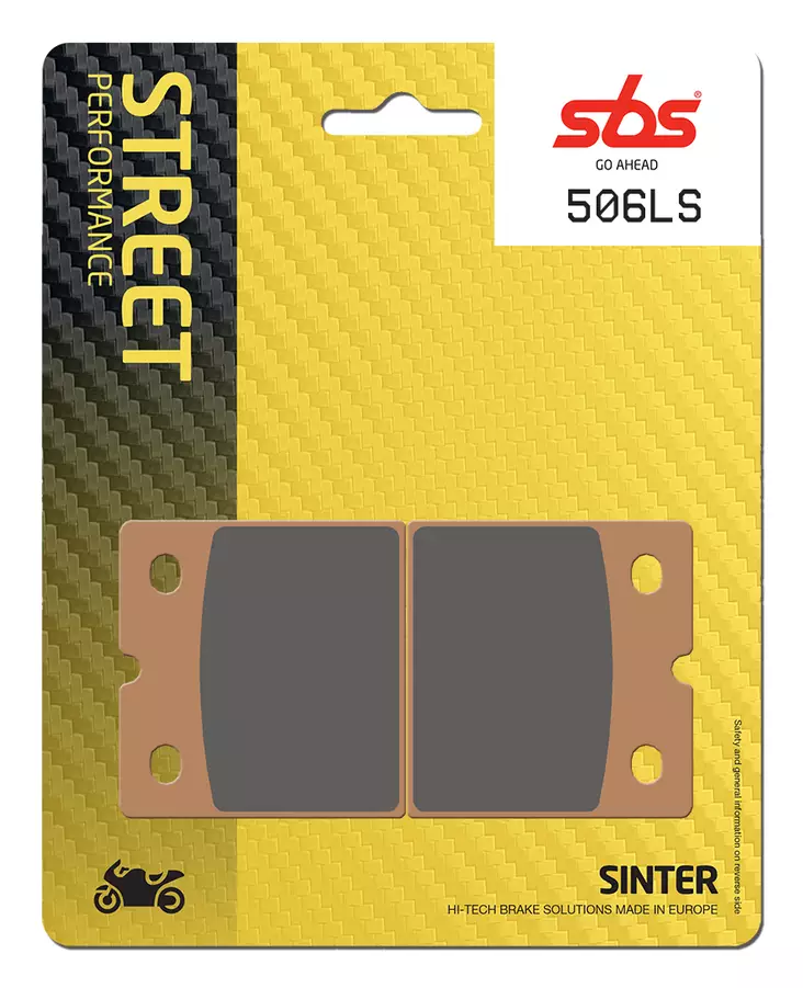 Sbs Jarrupalat Sintered Taakse - Moottoripyörän jarrupalat - D2466 - 1