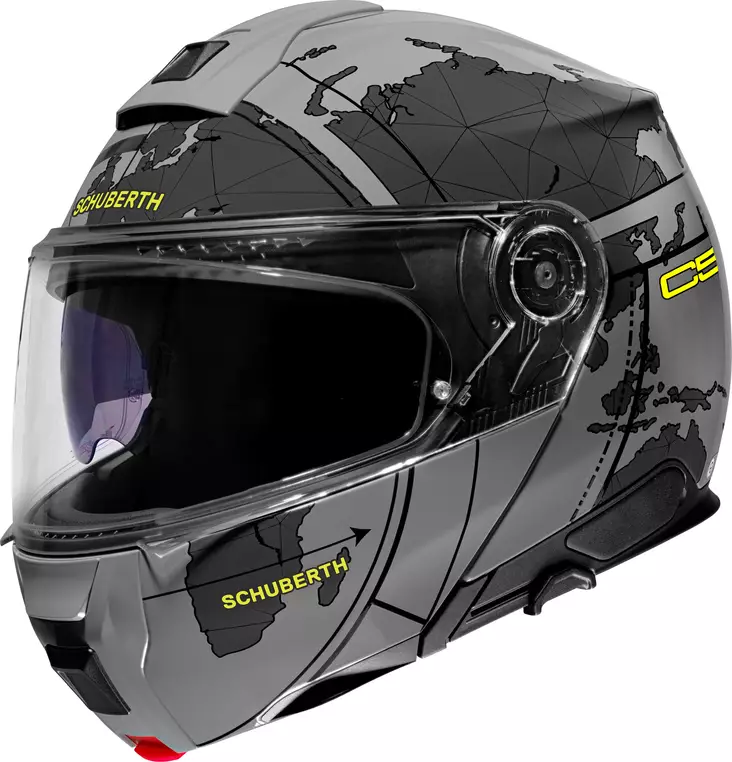 Schuberth Kypärä C5 Globe Harmaa - Avattavat kypärät - D456236 - 1