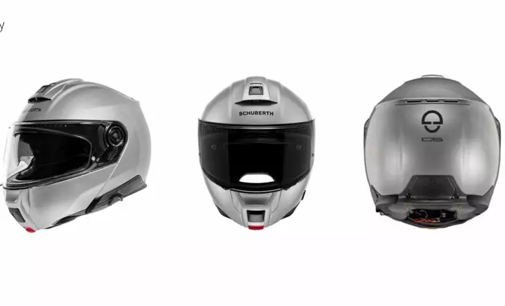 Schuberth Kypärä C5 Hopea - Avattavat kypärät - D416536 - 1