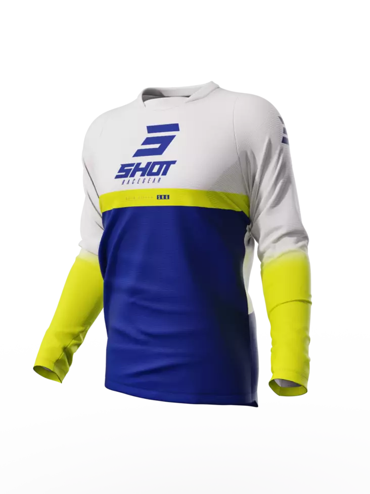 Shot Paita Devo Reflex Sininen - Motocross paidat MX - D452336 - 1