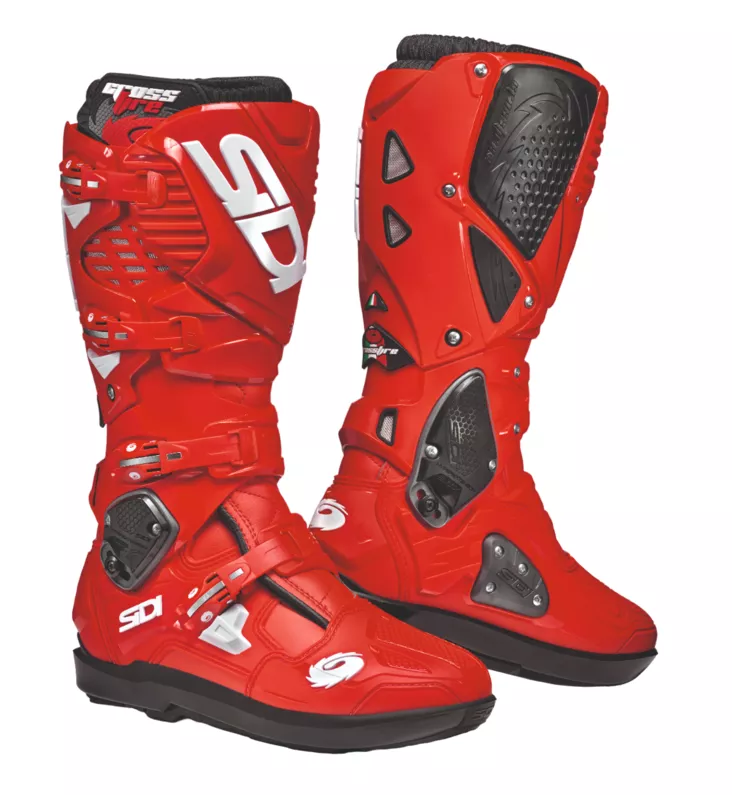 SIDI Crossfire 3 SRS MX Saapas Punainen/Punainen - Ajosaappaat Offroad - D453166 - 1