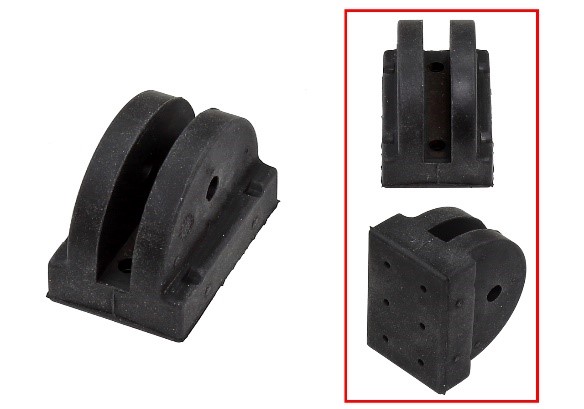 Sno-X Telaston kumipuskuri Ski-Doo - Moottorikelkan pohjaanlyöntikumet - D356656 - 1