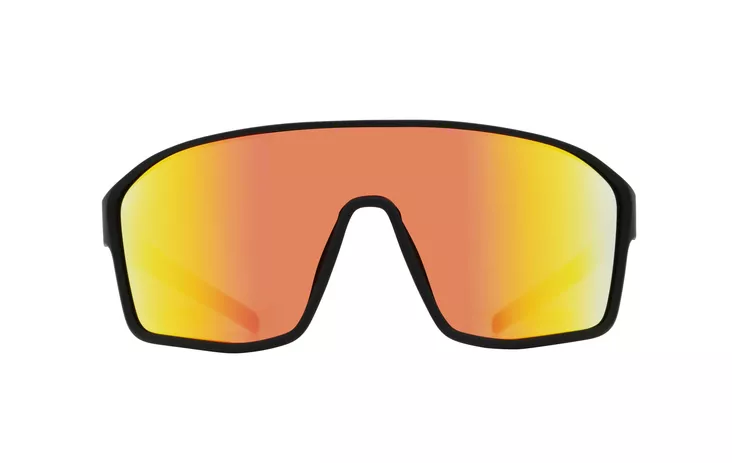 Spect Red Bull Daft Sunglasses Soft Black/Red w Brown Red Mirror lens - Aurinkolasit - D522096 - 1
