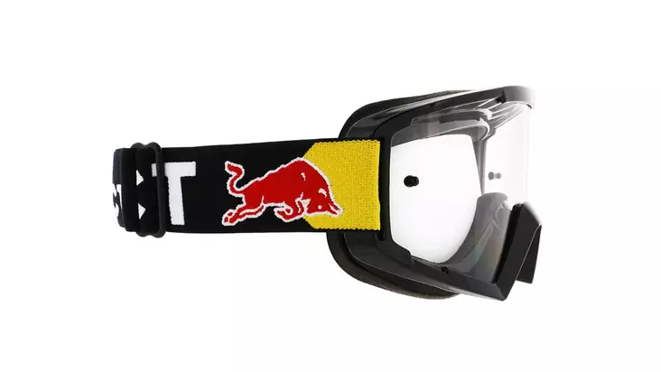 Spect Red Bull Whip MX Goggles Singel lens black clear - Offroad ajolasit - D433916 - 1