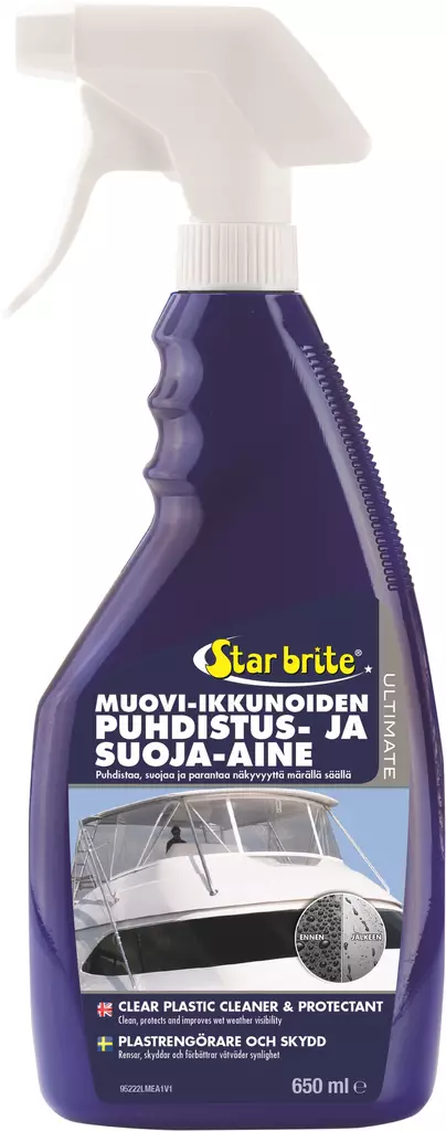 Star brite Muovipintojen puhd/suoja 650ml spray - Veneen Pesu- & hoitoaineet - D259566 - 1
