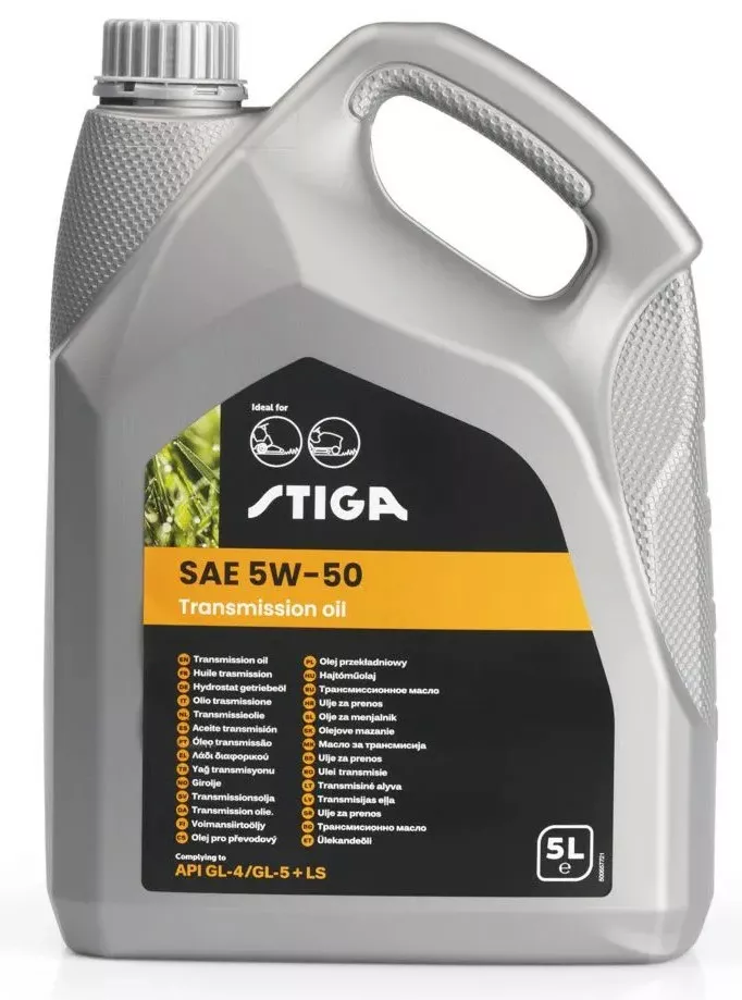 STIGA VAIHTEISTOÖLJY SAE5W-50 5L - Stiga Öljyt - 56916 - 1