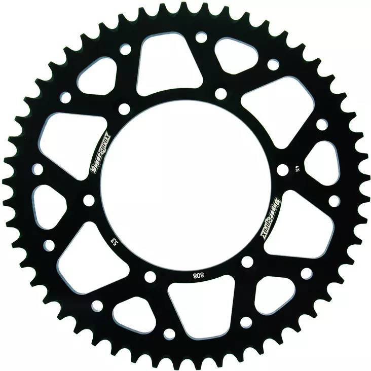 Supersprox Alu Takaratas SU RM125/250/450 Musta 52 - Moottoripyörän takarattaat - D210206 - 1