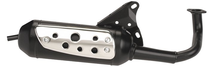 Tecnigas Silent Pro Pakoputkisarja (E-hyv.) Peugeot Pysty - Mopojen pakoputket - D70856 - 1